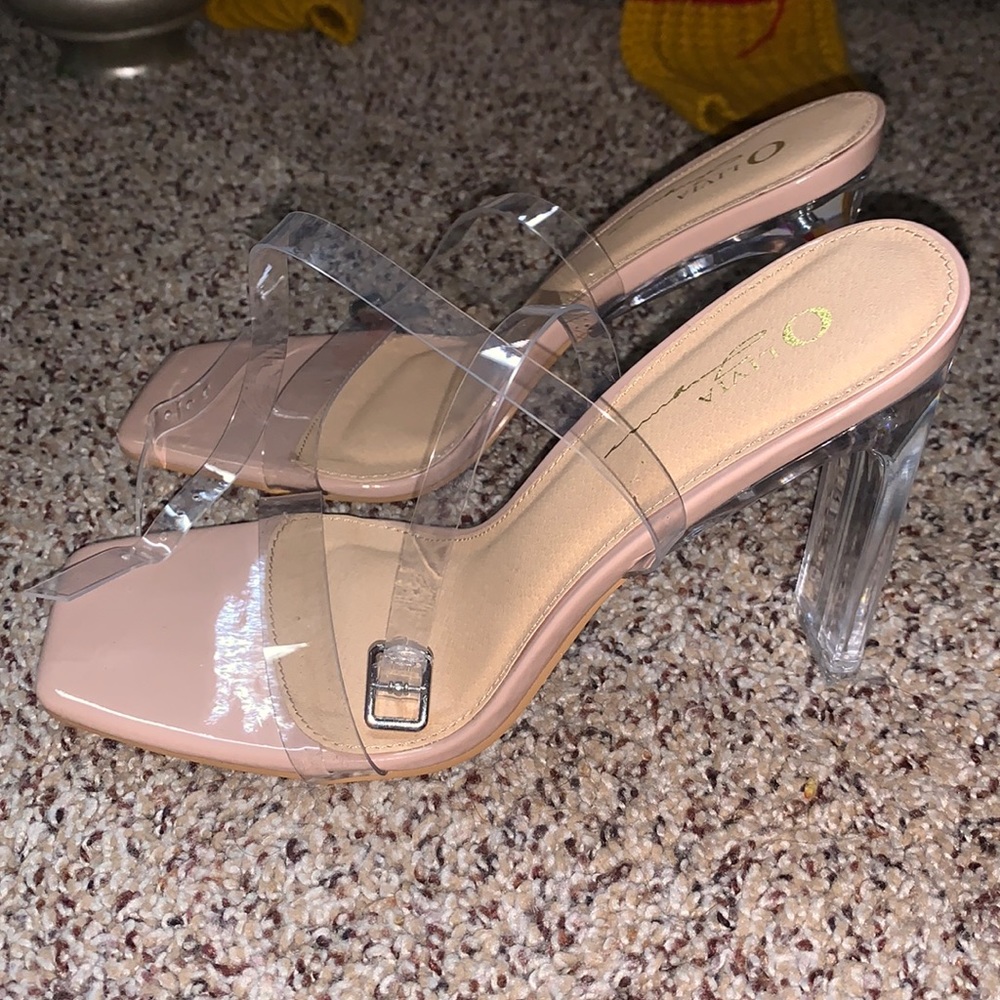 Clear Heels